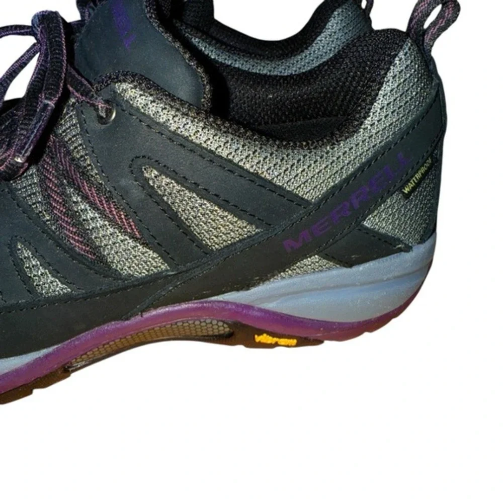 Merrell Siren Edge Q2 Waterproof Womens 9 Pre-Owned Hiking Shoes Grey‎ J035326